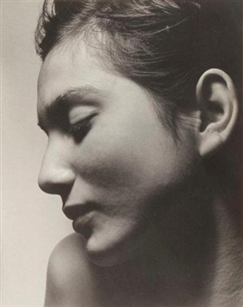 Femme de profil, c. 1930. - Martin Imboden