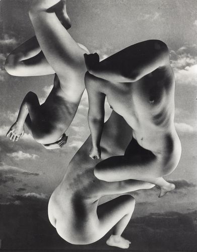 Chute des corps, 1937. by Pierre Boucher