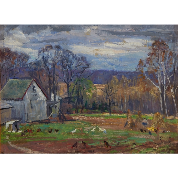 Somber Autumn by Roy Cleveland Nuse