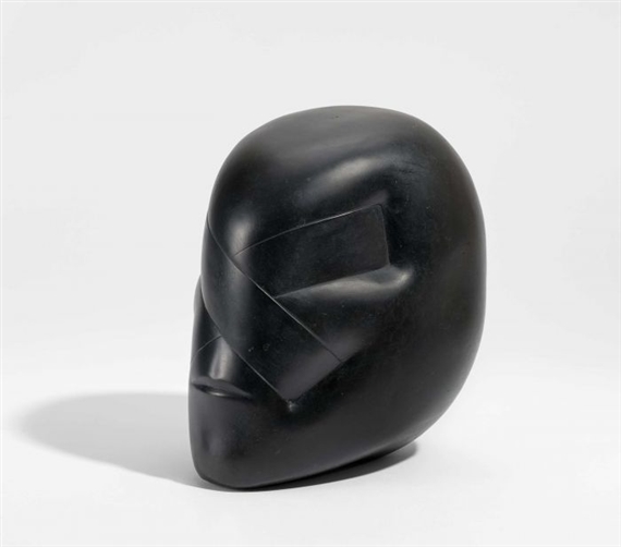 Head with Cross Band by Hede Bühl, 1977