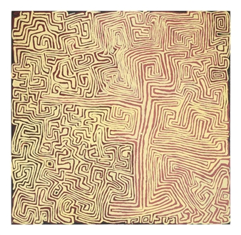 Untitled - Jackie Kurltjunyintja Giles Tjapaltjarri