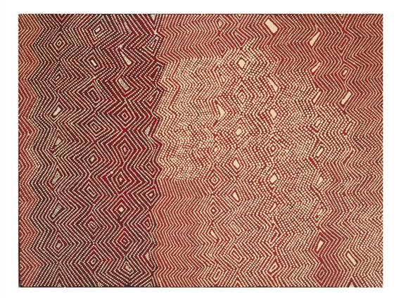 Untitled (Designs Associated with the Site of Yunala) by Ray James Tjangala, 2002