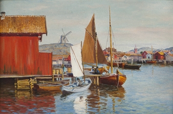 Fra Fiskebäckskil - Johannes Martin Grimelund