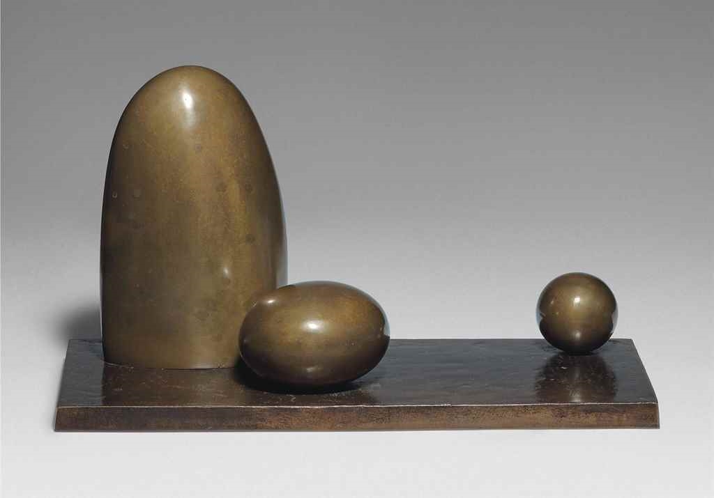 Barbara Hepworth | Three Forms (1971) | MutualArt