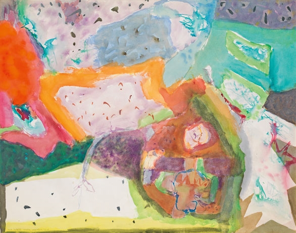 Artwork by Karl Anton Fleck, I'll always be observant, Made of watercolour on paper