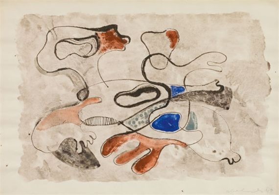 Untitled by Oswald Oberhuber, 1949