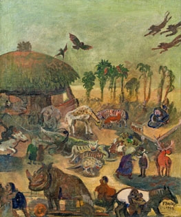 Animal market in Timbuktu
