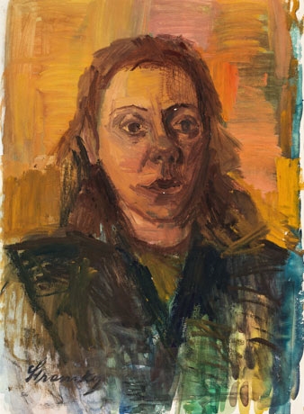 Ferdinand Stransky | Frauenporträt (1956) | MutualArt