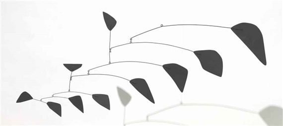 Ten Black by Alexander Calder, 1967