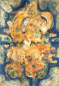 Miloud Labied | Composition (1970) | MutualArt