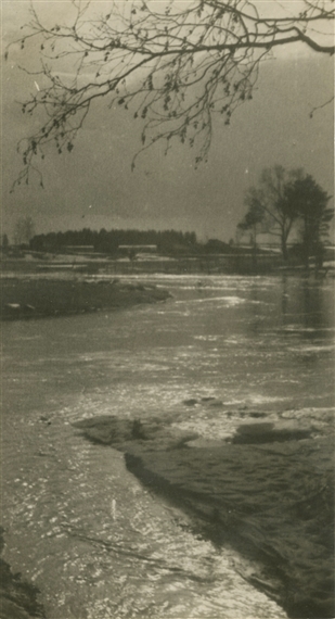 3 Works: River by Twilight, Evening on the Volga River, On the Medveditsa River by Leonid Shokin, 1930-1961