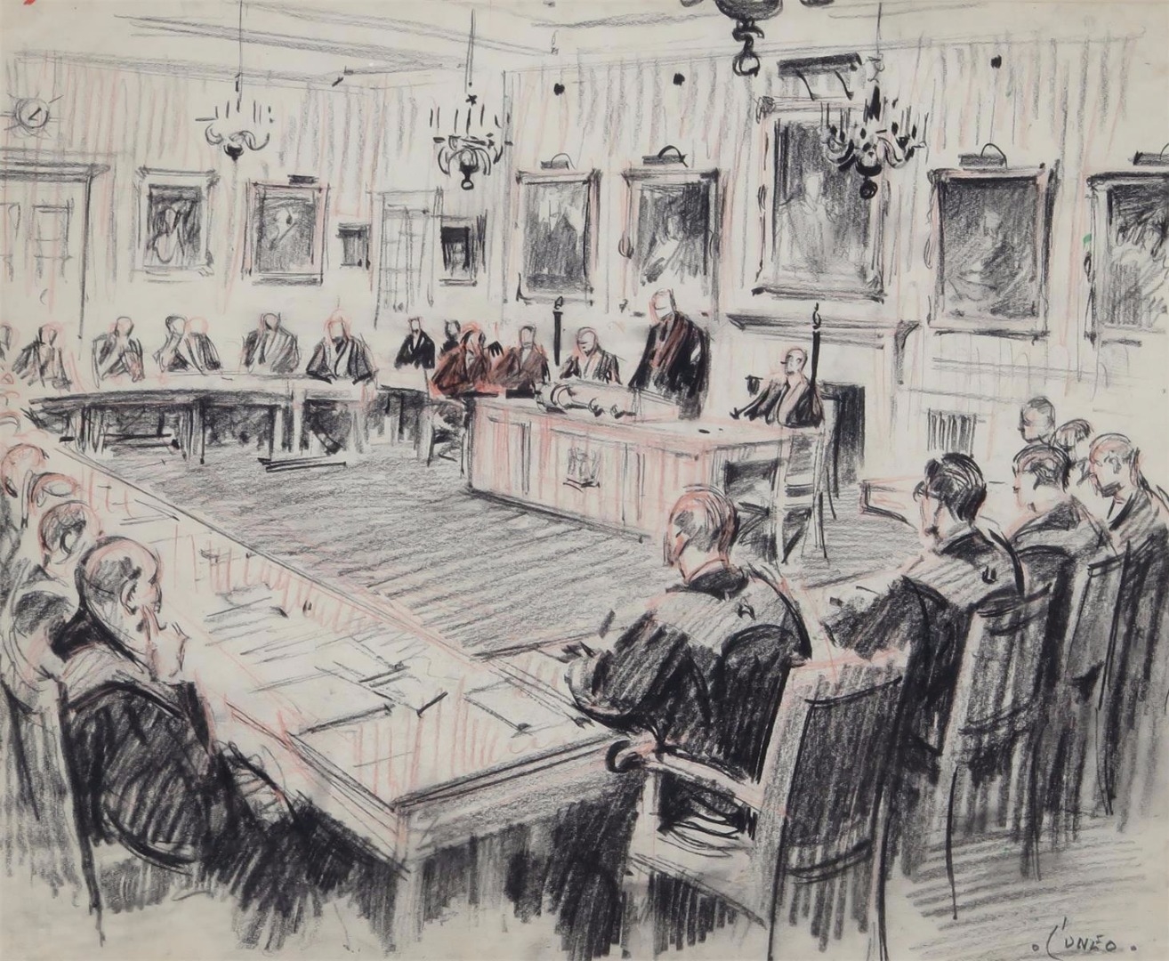 A meeting at the Royal College of Surgeons