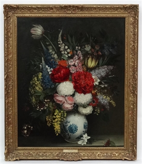 Still life ' Cottager's Nosegay - Thomas Henry Gregg