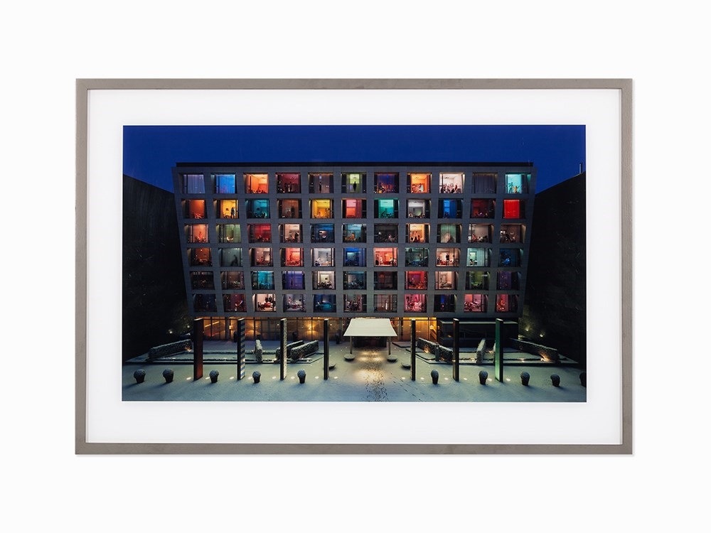 Artwork by In Sook Kim, Saturday Night, Made of Diasec face on chromogenic print