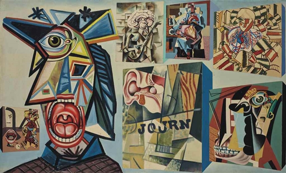 Anatomy of the Cubism by Gudmundur Gudmundsson, 1967