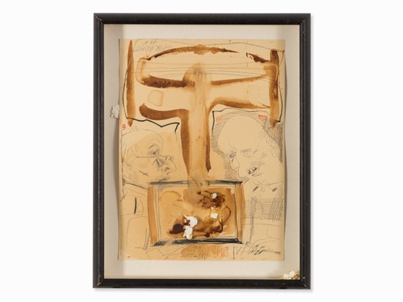 Frühstück zu zweit by Volker Stelzmann, 1985