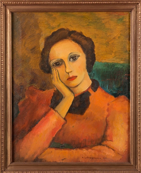 PORTRAIT OF GERTRUDE KATZ - Reuben Lieberman