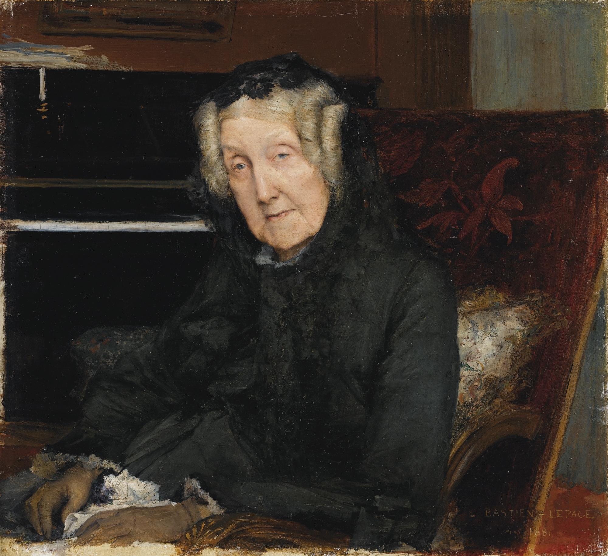 PORTRAIT DE MME WASKIEWICZ by Jules Bastien-Lepage, 1881