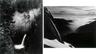 Two Works: Kaweah Valley (#3 1-80) and Eagle Creek Gorge (#9 1-80) - David Muench