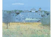 Artwork by Seiji Yoshimura, Southern Island, Made of ink and color on paper