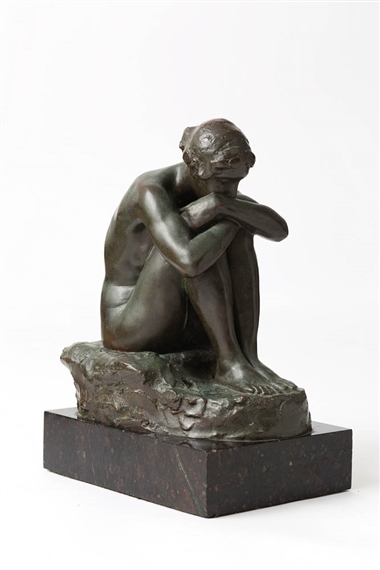 Sappho by Bertram Mackennal, Circa 1909