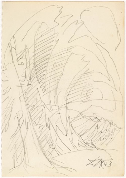 Landscape by Otto Dix, 1943