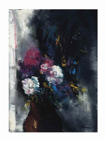 Vase de fleurs by Maurice de Vlaminck