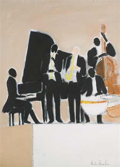 André Branluer jazz アート ジャズ Andre Brasilier | JAZZ (1982) | MutualArt