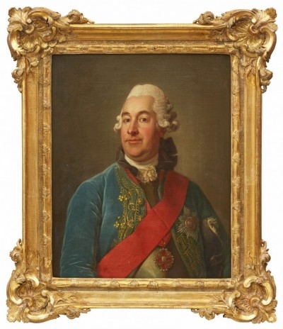 Artwork by Per Krafft the Elder, Portrait depicting Count Ivan Andreyevich Osterman, Made of Oil on canvas
