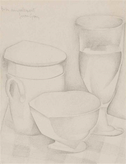 Juan Gris | Nature morte à la théière (1916) | MutualArt