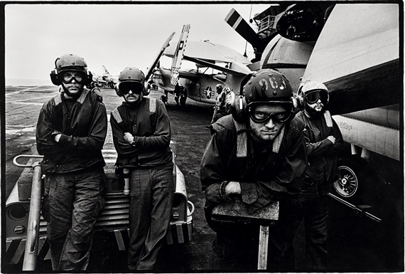 Vietnam War, Yankee station in the South China Sea by Philip Jones Griffiths, 1971