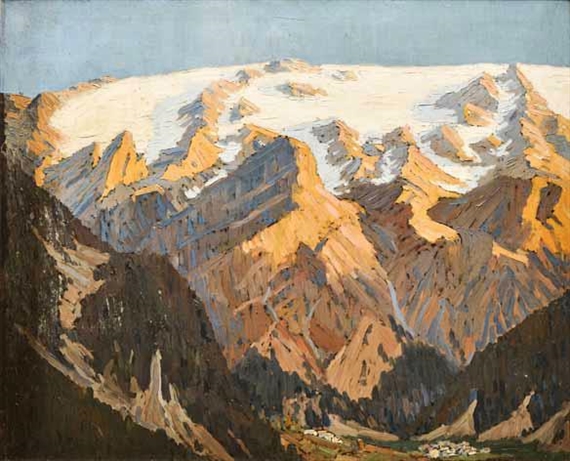 MONT BLANC by Clément Sénèque, 1924