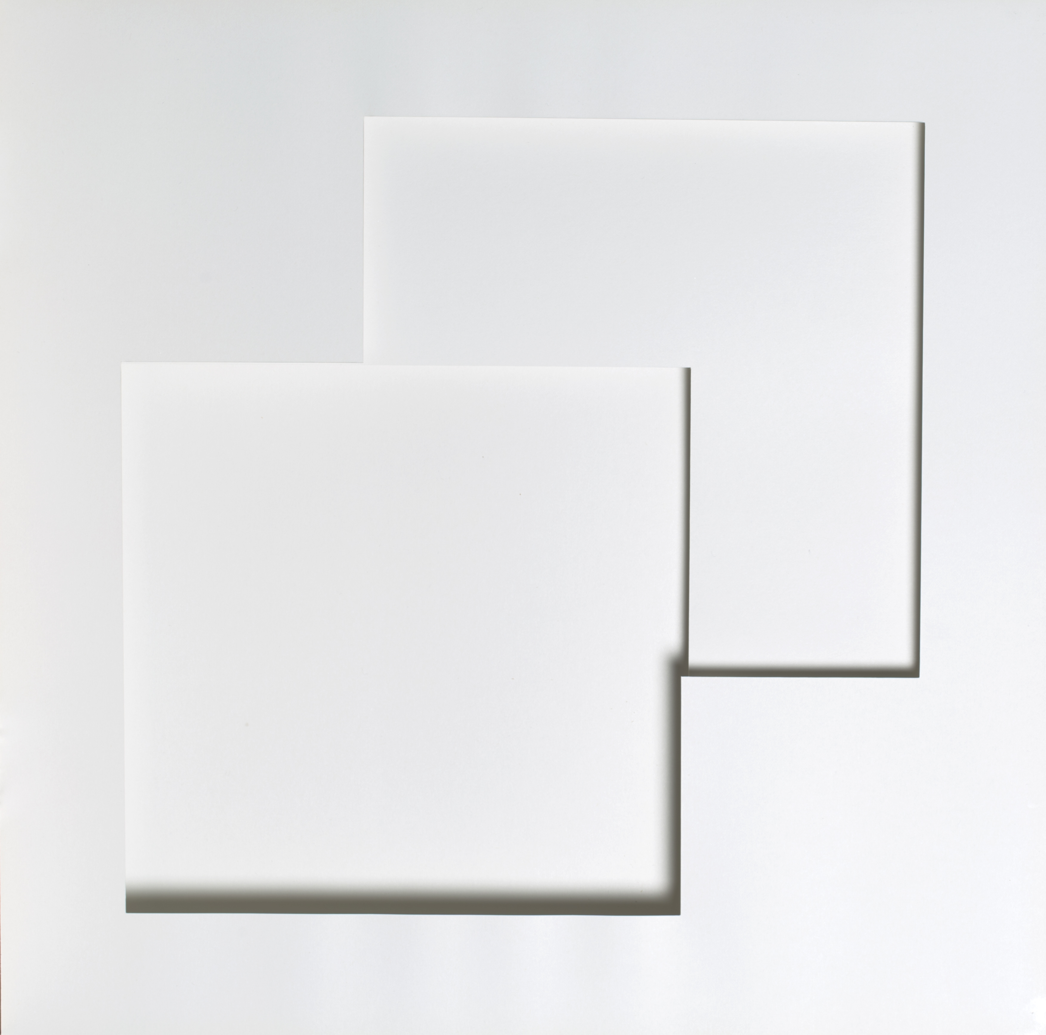 Artwork by Tom Mosley, Shadowbox, Made of Plexiglass, paper and wooden case