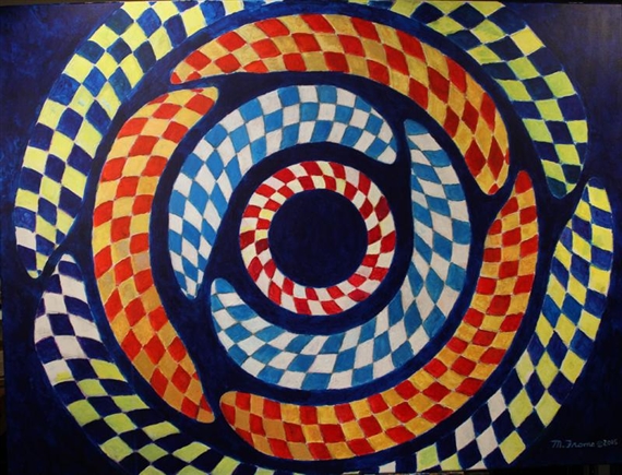 Concetric Circles of Thought by Mickey Frome, 2016