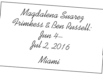 Magdalena Suarez Frimkess & Ben Russell - Michael Jon Gallery, Miami