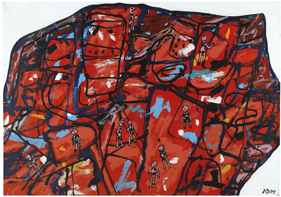 Jean Dubuffet、Arbre Le Circonvole、希少画集画｜ホビー・楽器・アート