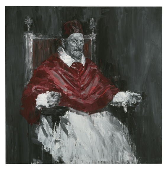 PAPE INNOCENT X NO.7 by Yan Pei Ming, 2013