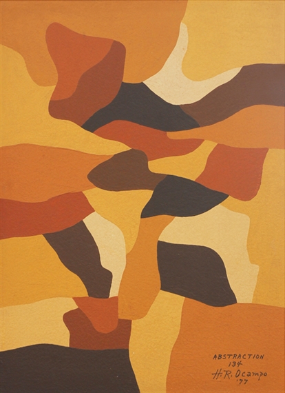 Abstraction 134 by Hernando Ocampo, 1977