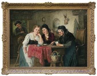 Visiting a fortune-teller - Marie Spieler