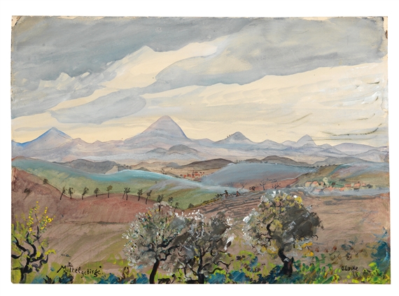 Mittelgebirge by Oskar Laske