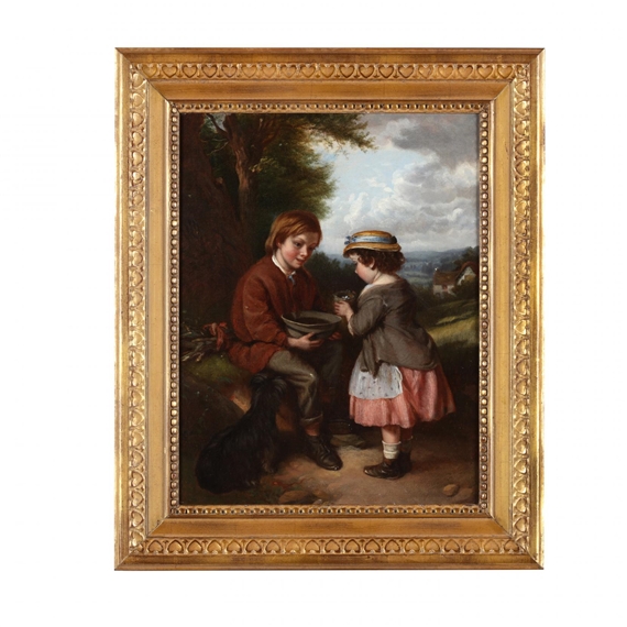 Victorian Genre Painting by Italian School, 18th Century