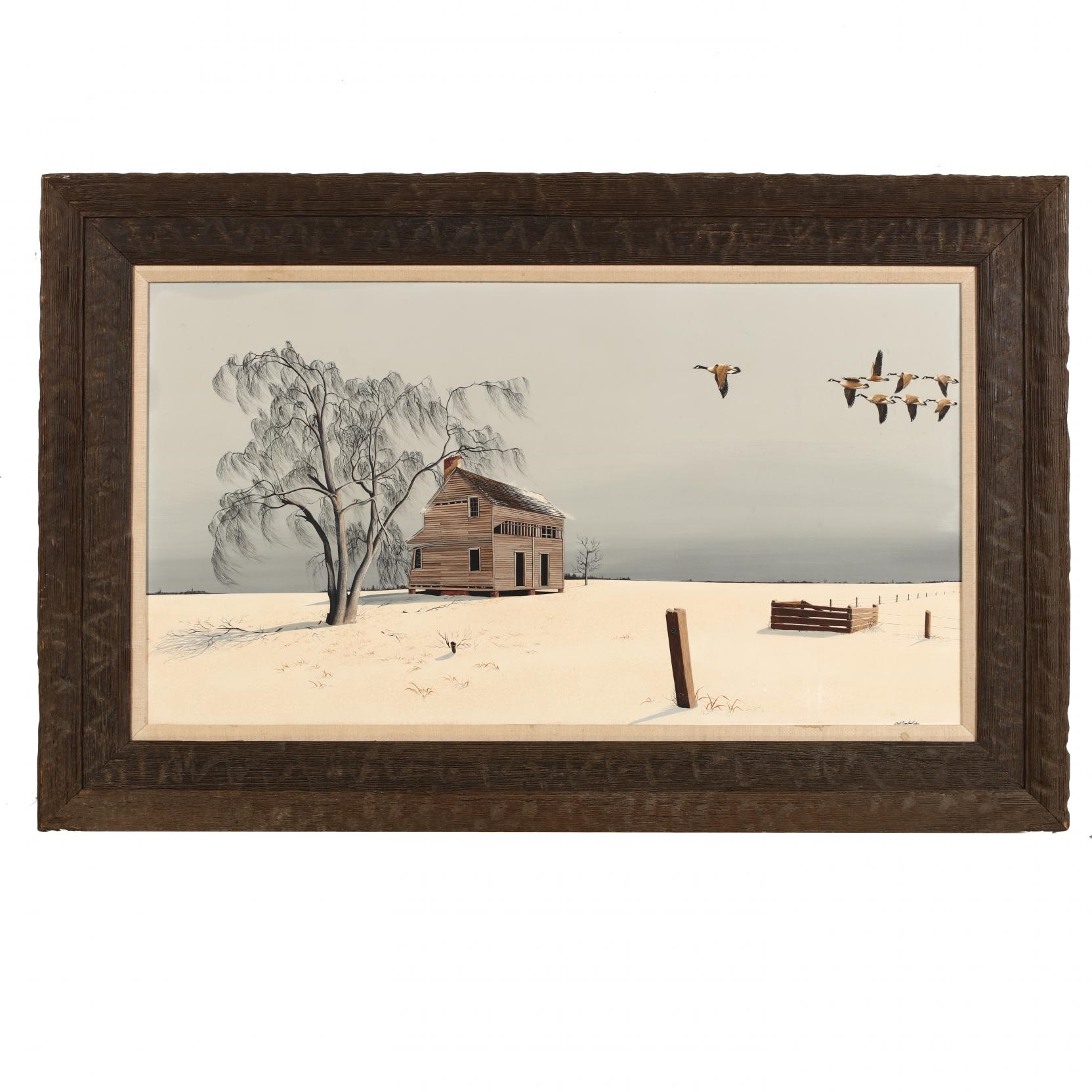 Bob Timberlake Winter Willow MutualArt