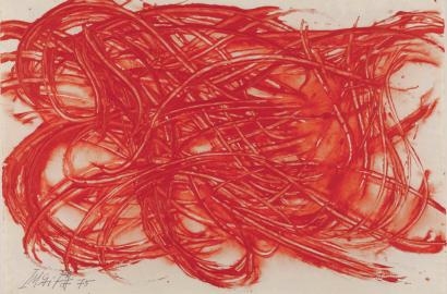 Artwork by Toshimitsu Imai, WORK, Made of acrylic on paper