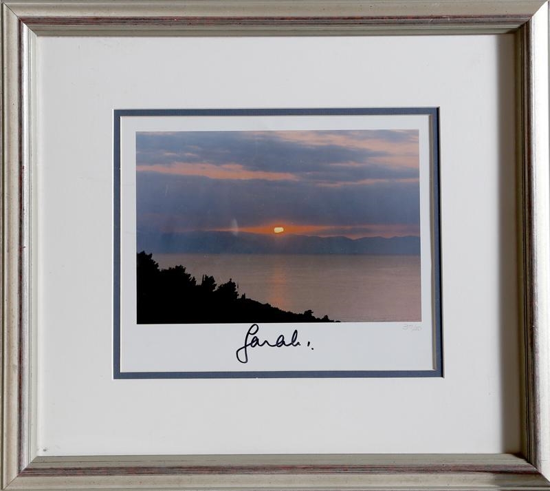 Artwork by Sarah Sole  Ferguson, Sunset, Made of Offset Print