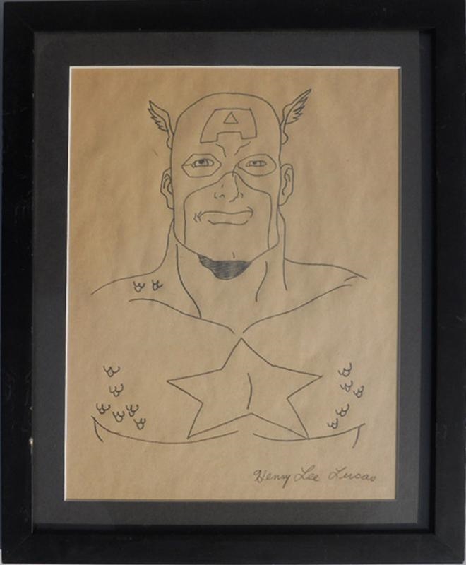 Henry Lee Lucas Captain America MutualArt