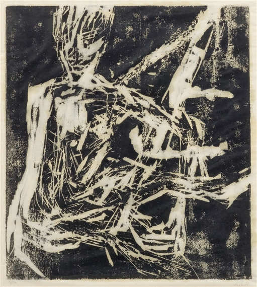 2 Works:  Untitled by Martin Disler, 1988