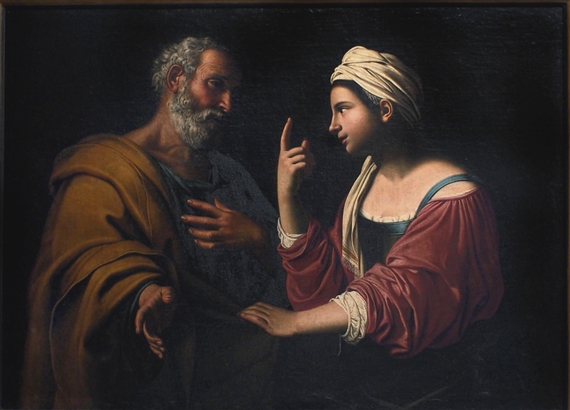 THE DENIAL OF SAINT PETER by Antiveduto Grammatica