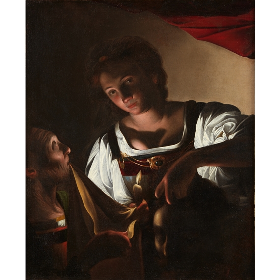 JUDITH WITH THE HEAD OF HOLOFERNES by Carlo Saraceni