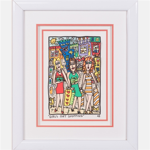 James Rizzi ジェームス・リジィBIG APPLE GIRLS