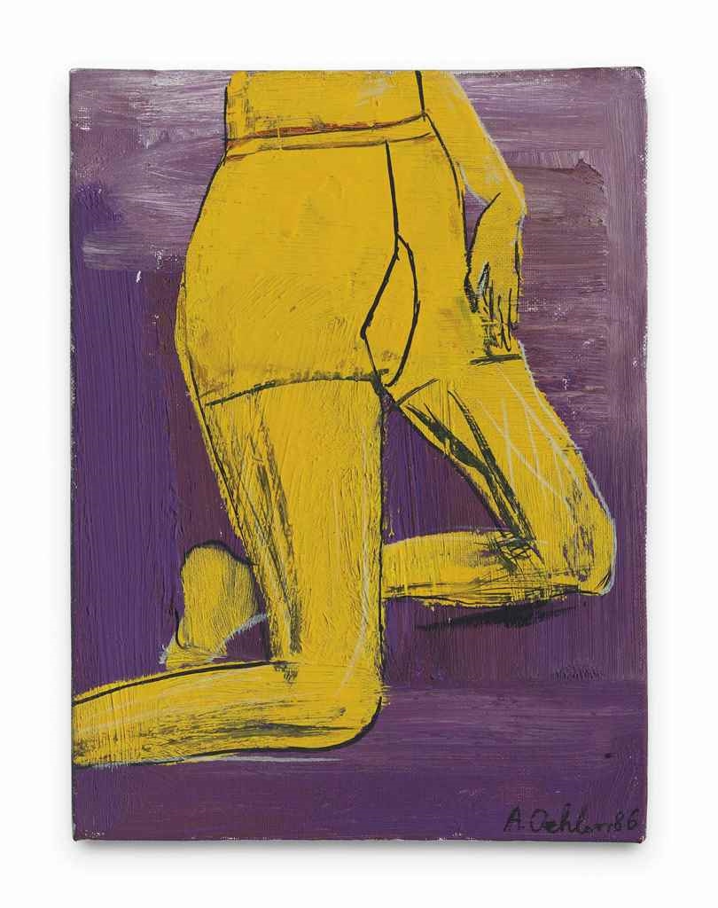Woman Nr. 1 by Albert Oehlen, 1986